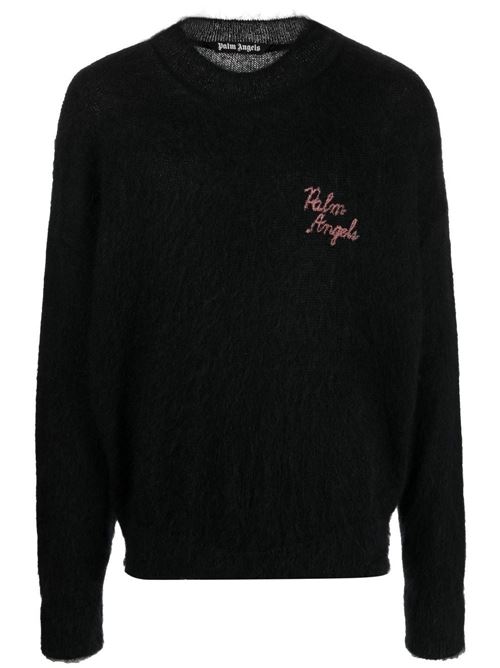 Wool jumper PALM ANGELS | PMHE007F22KNI0021032